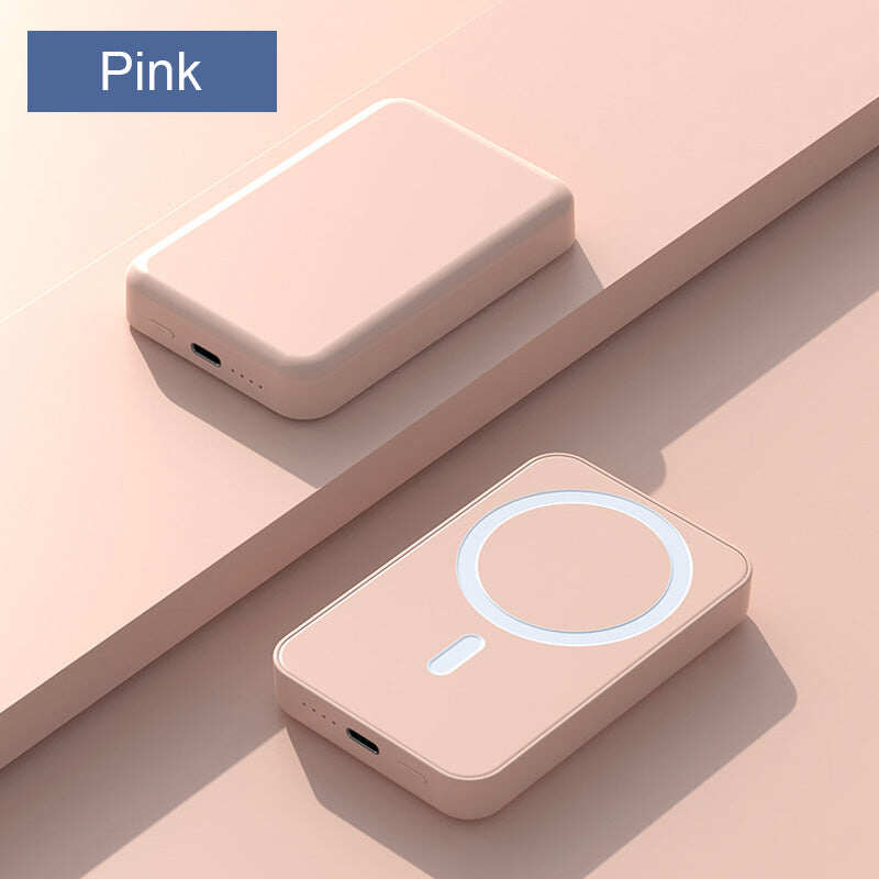 15W Fast Charge Portable Wireless Magnetic Power Bank