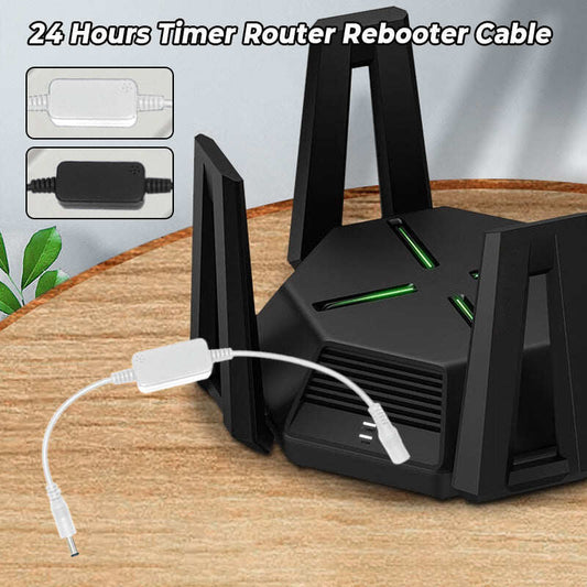 24 Hours Timer Router Rebooter Cable