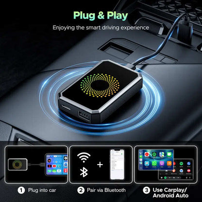 【NewYear2026】Wired to Wireless Carplay Adapter
