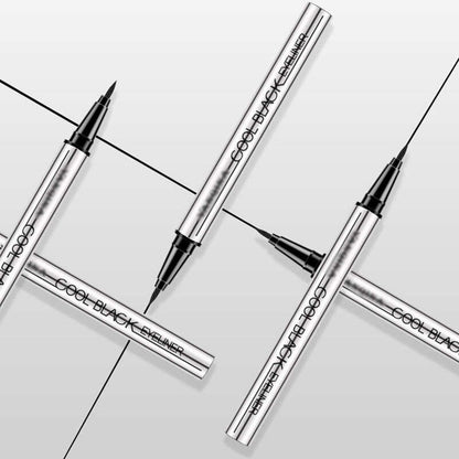 Waterproof Smudge-Proof Eyeliner – 24HR Intense Black Precision!