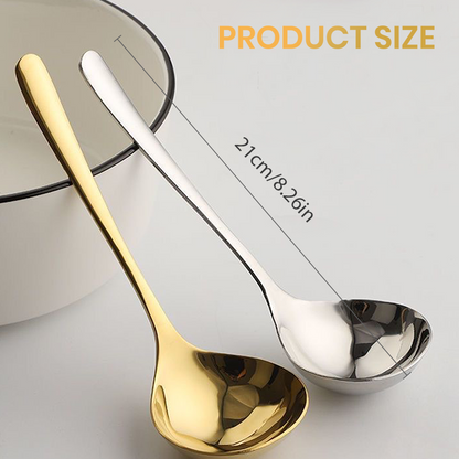 Deep Stainless Steel Soup Ladle