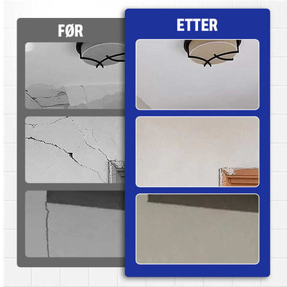 Elastic Crack Resistant Wall Repair Paste - Flexible & Waterproof Filler for Interior/Exterior Walls with Easy Application