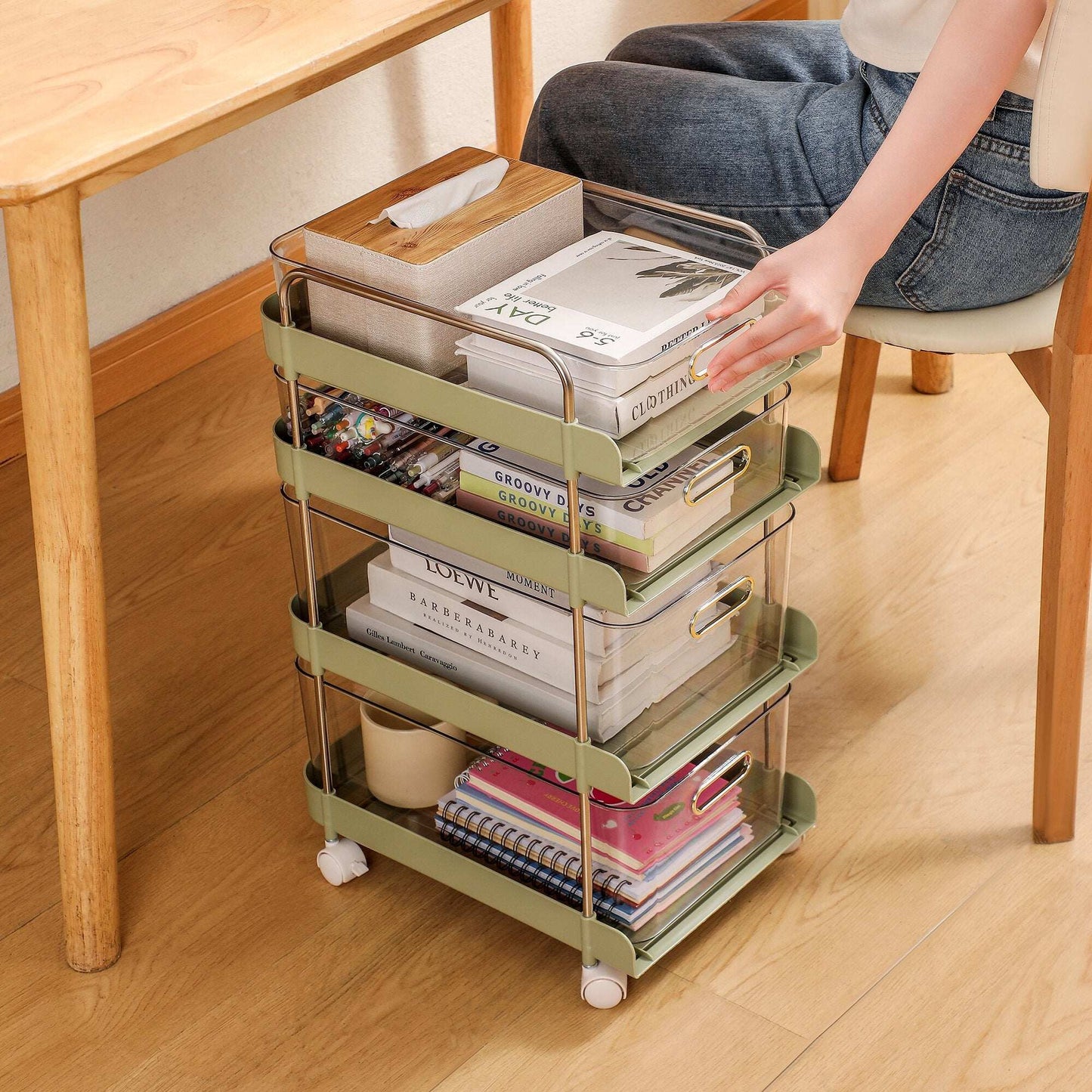 Multi-Layer Large-Capacity Movable Rack