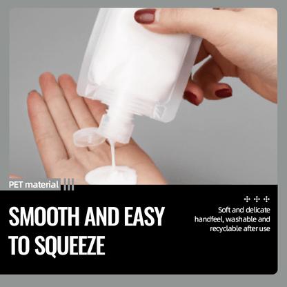 Portable Travel Fluid Makeup Packing Bag(10 Pcs）