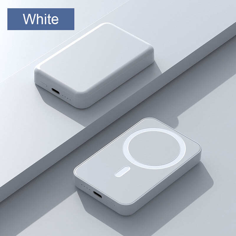 15W Fast Charge Portable Wireless Magnetic Power Bank