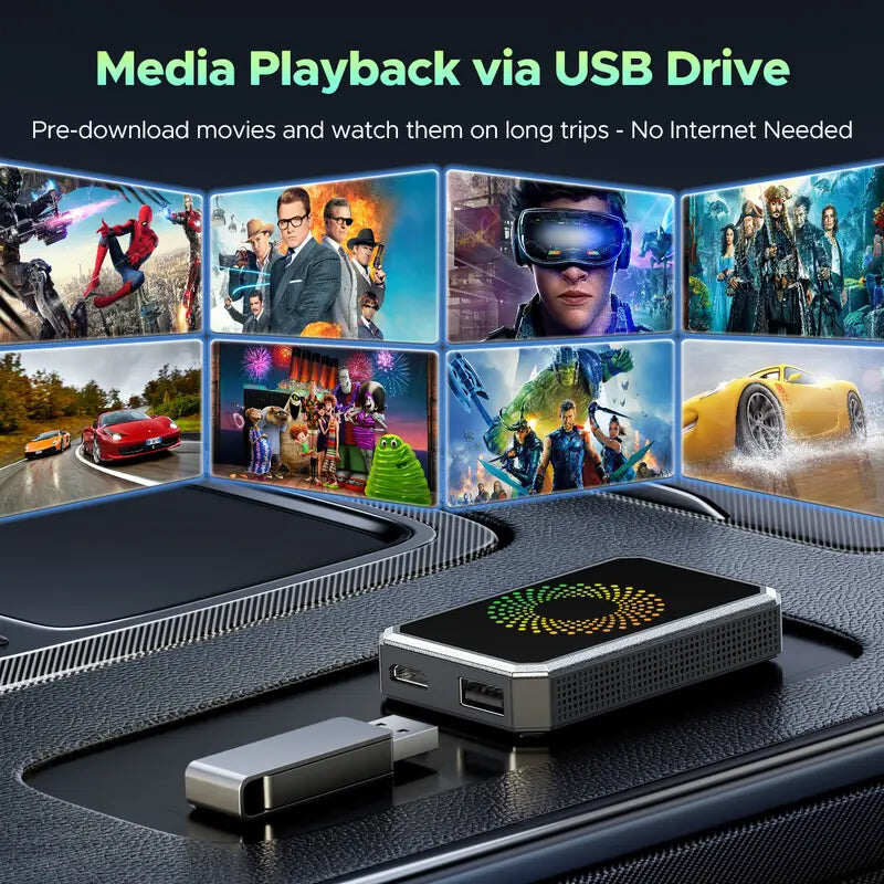 【NewYear2026】Wired to Wireless Carplay Adapter